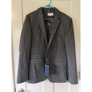 7Diamonds Wool Blend Blazer Jacket